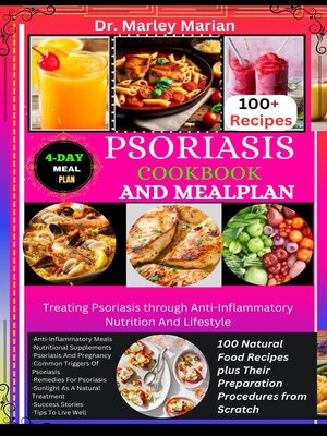 cover image of PSORIASIS COOKBOOK AND MEALPLAN